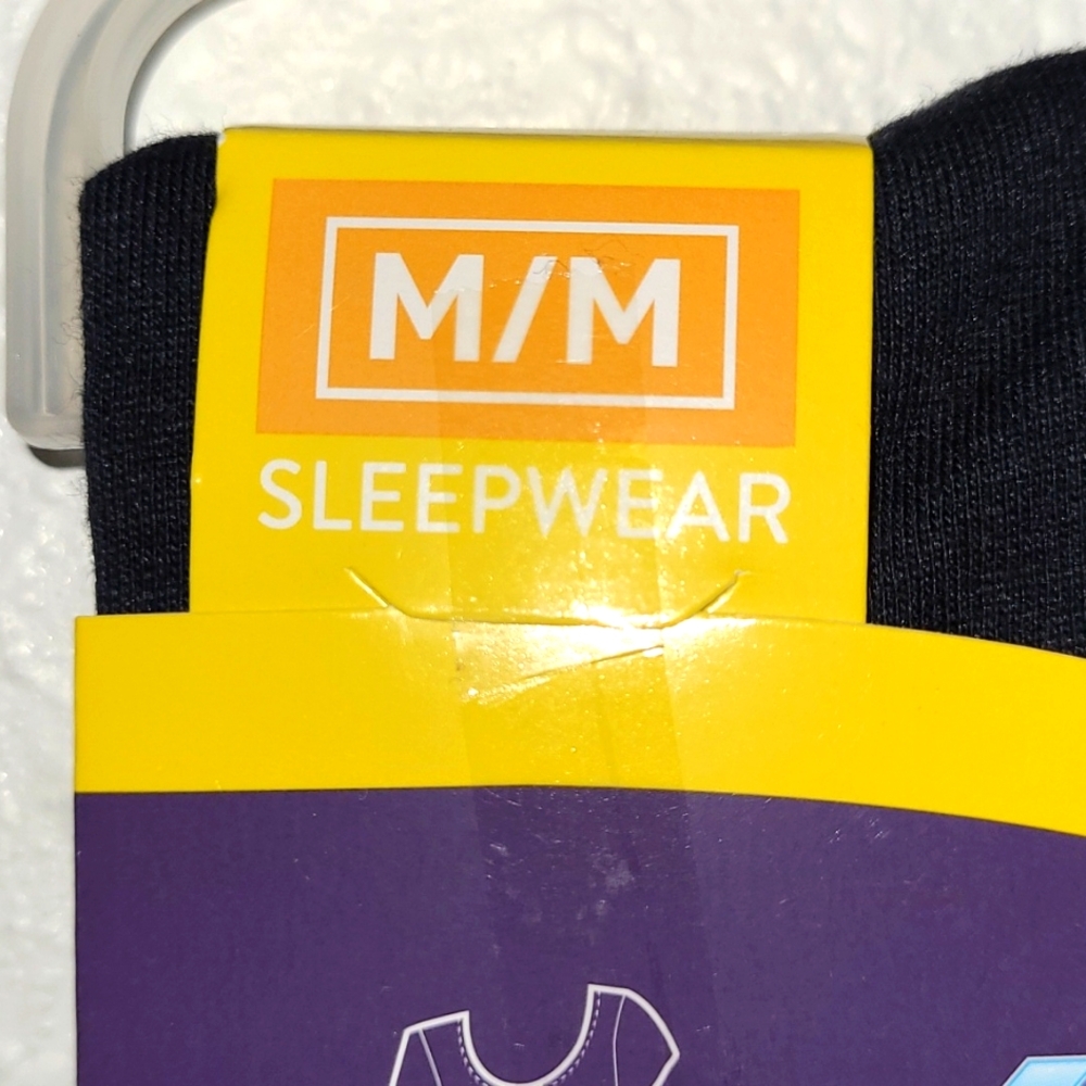 Hanes Sleepwear X-Temp Tagless Essential Comfort Soft Tee Black Sz M (8/10) NWT - Picture 5 of 6